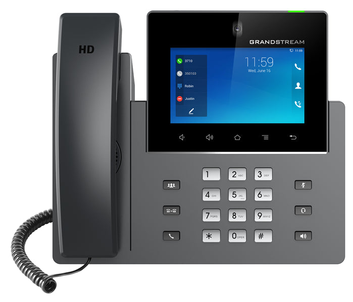 Grandstream GXV3450 16 Line Android IP Phone, 16 SIP Accounts, 1280 x 800 Colour Touch Screen, 2MB Camera, Built In Bluetooth+WiFi, Powerable Via POE Grandstream GXV3450 16 Line Android IP Phone, 16 SIP Accounts, 1280 x 800 Colour Touch Screen, 2MB Camera, Built In Bluetooth+WiFi, Powerable Via POE